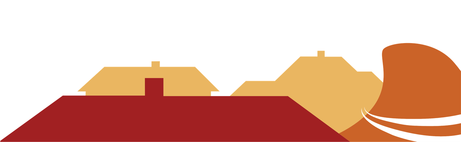short orange banner